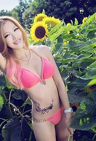 Pink bikini mma sunflower sexy ịgba ọtọ ụkwụ bee foto 115179- ara pink uwe ime obere sexy sexy ụkwụ tattoo ụkpụrụ