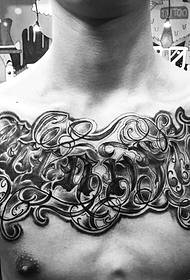 Британска голема тетоважа тело тетоважа шема убав