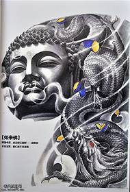 Ọjọ-Idaji Aṣa-abọ ti Buddha's Man Mancript ti Ẹya-ara Tattoo
