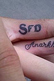 αγάπη μοτίβο τατουάζ ζευγάρι