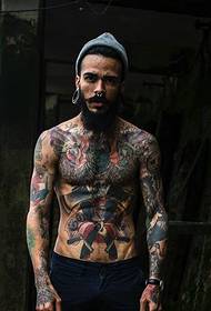 Indian man covered in totem tattoo tattoo stunned everyone