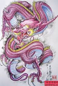Shawl Dragon Manuskript 40