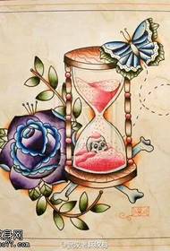 A set of colored hourglass tattoo manuscripts are shared by tattoos 116818-Tattoos recommend a color horse tattoo