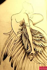 Tattoo show picture recommended a school angel tattoo manuscript pattern