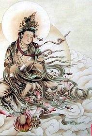 სურათი ფერის Bodhisattva ტატუირების ხელნაწერთ სურათებს აქვთ ტატულის წილი