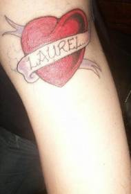 ngjyra e krahut dashuria dhe fotografia e tatuazheve me shkronja angleze