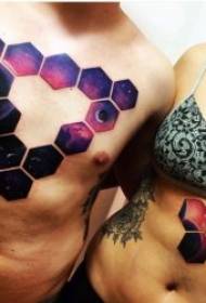 tatuatges de parella mostren un fort amor patró de tatuatge de parella italiana