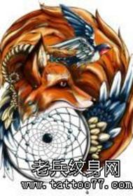 I-Fox Dreamcatcher Tattoo Works