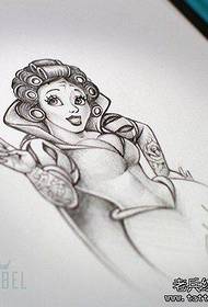 Snow White tattoo manuscript works