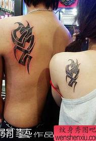 двойка раменна татем татуировка модел
