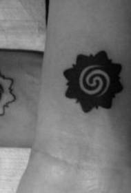 arm couple totem tattoo pattern  118194-arm totem iron anchor couple tattoo pattern