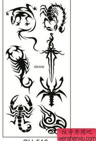 ແຖບສະແດງໃຫ້ເຫັນ Tattoo ແນະນໍາໃຫ້ຊຸດຂອງຮູບແບບ tattoo totem scorpion gecko