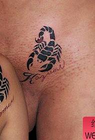 couple totem tweezers tattoo