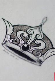 crown tattoo manuscript works