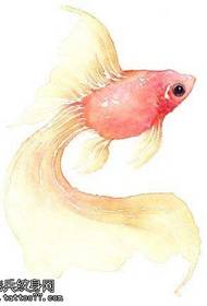 umbala we-ink color we-goldenfish tattoo wesandla