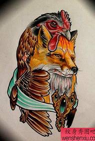 bar gambar badan tatu mencadangkan gaya warna fox style tato manuscript berfungsi