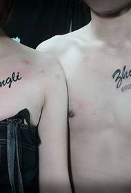 couple tattoo picture