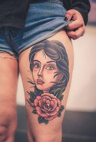 cosce belle bello mudellu di tatuaggi