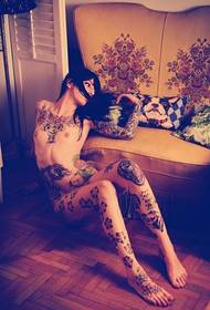 Beautiful beauty tattoo art picture display picture