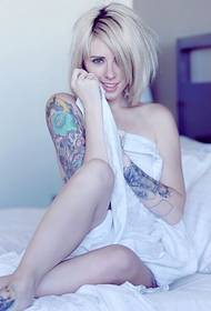 beautiful glamorous sexy European and American beauty tattoo picture picture
