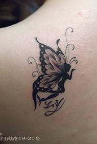 tatuaxe de beleza tatuaxe patrón de elfo