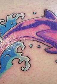 15 nindot nga pattern sa tattoo sa dolphin