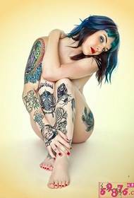 European beauty tattoo picture picture