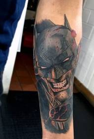 Armanca Dibistana Navîn Navbera Styleêweya Angry Batman Tattoo Model