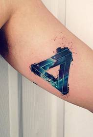 Arm color mystery symbol tattoo picture