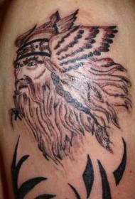 Arm pirate avatar tattoo pattern