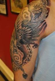Put the phoenix on the arm very nice