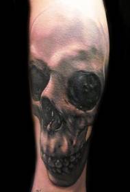 Roka realističen črno-siv vzorec tatoo