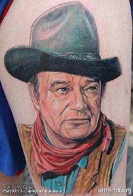 European and American style portrait tattoos