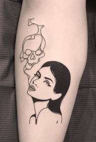 Modèle de tatouage complet