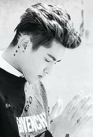 Wu Yifan’s star tattoo behind his ear