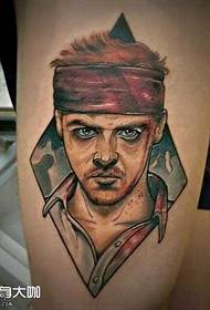Mokhoa oa tattoo oa pirate oa tattoo
