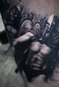 Jagged Warrior-tatoeages