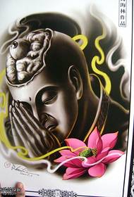 mokhoa o tšosang oa tattoo ea Buddha
