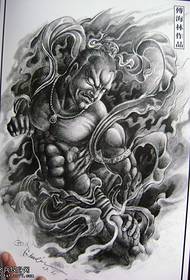 Vier King Kong tattoo-ontwerpen