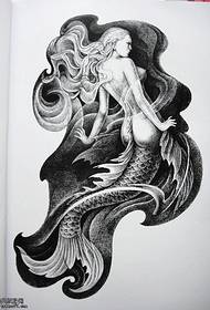 Ke hōʻike kiʻi kiʻi no nā mea a pau i kahi hiʻohiʻona wahine mermaid tattoo