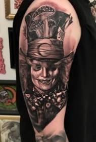 Realistic portrait tattoo in dark portrait style - who dares to try