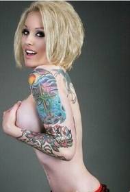 Encanto encantador de fotos de tatuaxes de beleza encantadora