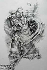 Guan Gong domineering tattoo tattoo