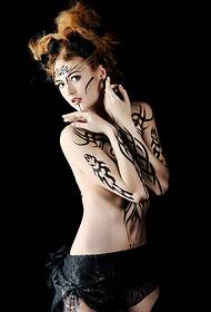 Sexy krásy osobnost tetování obrázek ocenění