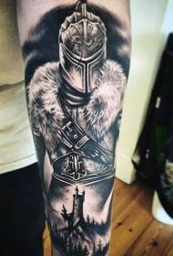Romersk kriger tatovering høj og heroisk romersk kriger tatovering mønster