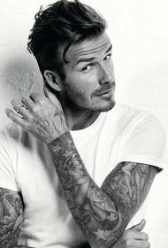 Tatuaje de moda de Wange Beckham