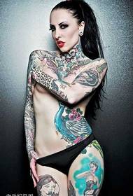 Sexy အလှတရား tattoo သွေးဆောင်မှု