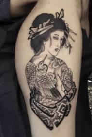 Japanese style ntsiab tattoo txaus siab