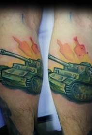 Tatuagem tema de guerra _10 fotos de desenhos de tatuagem militar de guerra como aviões tanque