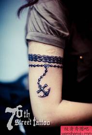 Beauty arm popular beautiful bracelet tattoo pattern